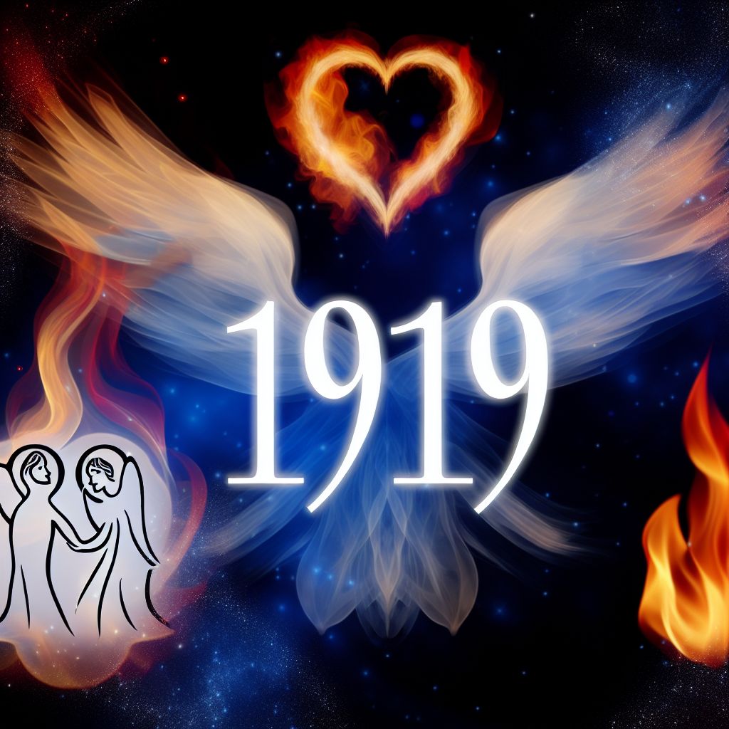 O papel do anjo número 1919 no amor e nas chamas gêmeas
