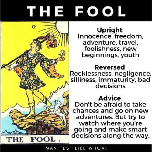 O significado da carta do tarô The Fool