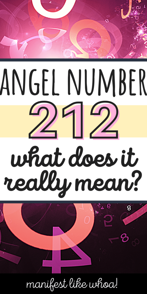 Anjo Número 212 para manifestação (Numerologia Números de Anjos e Lei da Atração)