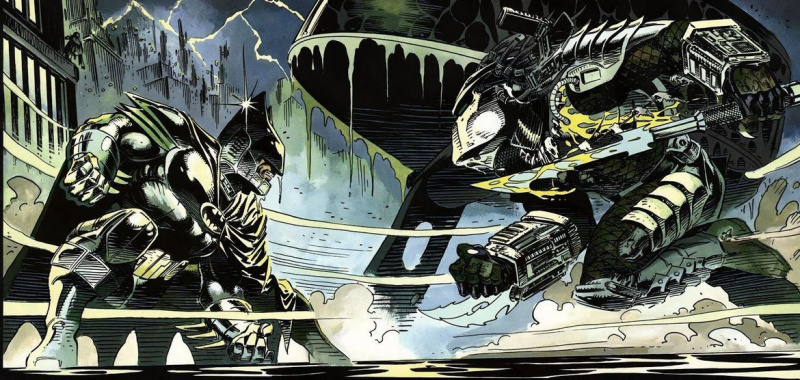 Predador vs. Batman (Escritor: Dave Gibbons, Artistas: Andy Kubert, Adam Kubert)