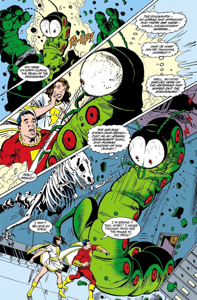 Poder do Shazam # 40 (Palavras de Jerry Ordway, Arte de Peter Krause, Dick Girodano)