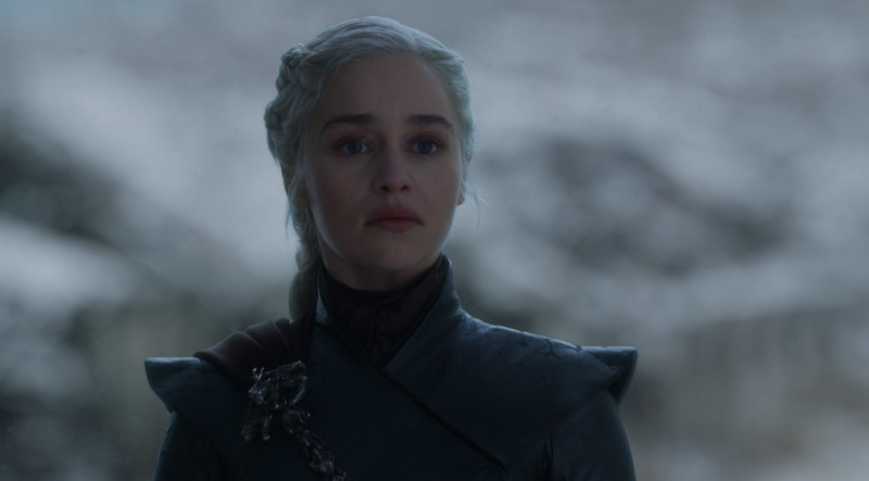 Emilia Clarke Game of Thrones, temporada 8, episódio 6
