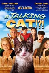 Um gato falante!?! Imagem do pôster do filme