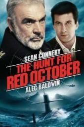Imagem de pôster do filme A caça ao outubro vermelho