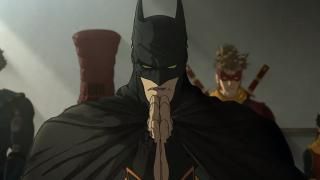 Batman Ninja Movie: Batman con las manos juntas