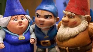 فيلم Sherlock Gnomes: Lady Blueberry و Gnomeo و Lord Redbrick