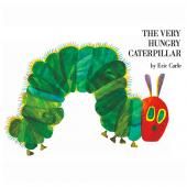 Imagem do pôster do livro The Very Hungry Caterpillar