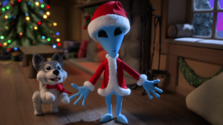 Alien Xmas Movie: Escena 1