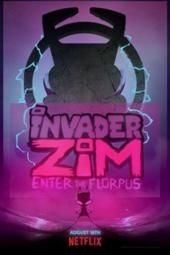 Invader Zim: entre na imagem do pôster da Florpus TV