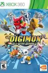Imagem de pôster do jogo Digimon All Star-Rumble