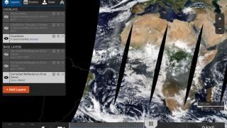 Application GLOBE Observer : capture d
