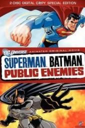 Imagem do pôster do filme Superman Batman: Inimigos Públicos