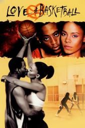 Imagem de pôster de filme de amor e basquete