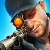 Sniper 3D Assassin: Imagem de pôster do aplicativo atirar para matar FPS