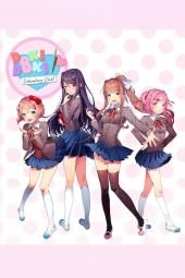 Doki Doki Literature Club! Game Poster Image