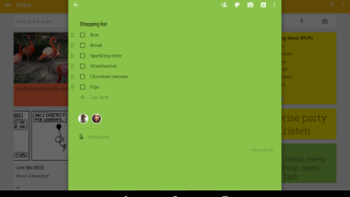 Aplikacija Google Keep: snimka zaslona br. 3