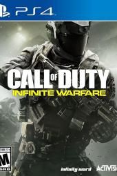Imagem do pôster do jogo Call of Duty: Guerra infinita