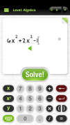 yHomework - Posnetek zaslona aplikacije Math Solver # 2