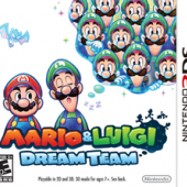 Mario e Luigi: Imagem do pôster do Dream Team Game