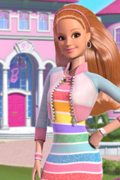 Barbie: Imagem de pôster de TV da vida na Dreamhouse