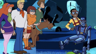 Scooby-Doo και μαντέψτε ποιος; Τηλεοπτική σειρά: Η συμμορία της Mystery Inc. με τον Steve Urkel.