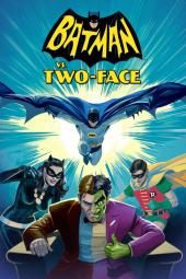 Batman vs. Imagem de pôster de filme de duas faces