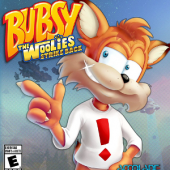 Bubsy: Os Woolies contra-atacam! Imagem do pôster do jogo