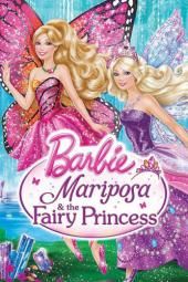 Imagem de cartaz do filme Barbie Mariposa e a Princesa Fada