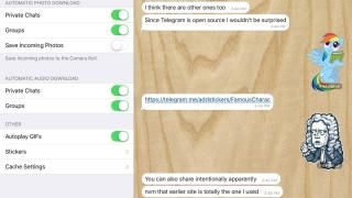 Telegram Messengeri rakenduse ekraanipilt nr 3
