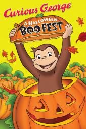 George curioso: imagem de pôster do filme Halloween Boo Fest