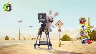 Invasion des Lapins Crétins : Le jeu interactif de la série télévisée : capture d