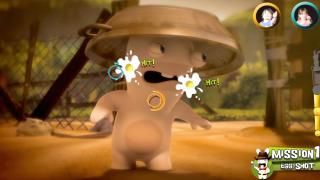 Invasion des Lapins Crétins : Le jeu interactif de la série télévisée : capture d
