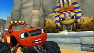 TV emisija Blaze and Monster Machines: Scena 3