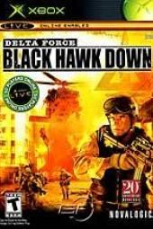 Força Delta: Imagem do pôster do jogo Black Hawk Down