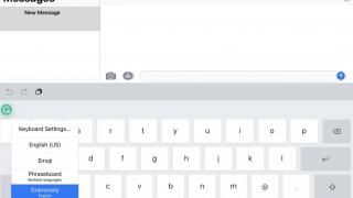 Aplikacija Grammarly Keyboard: snimka zaslona 3