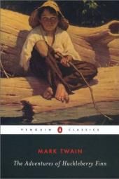 Imagem do pôster do livro As aventuras de Huckleberry Finn