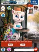 تطبيق Talking Angela: لقطة الشاشة رقم 3