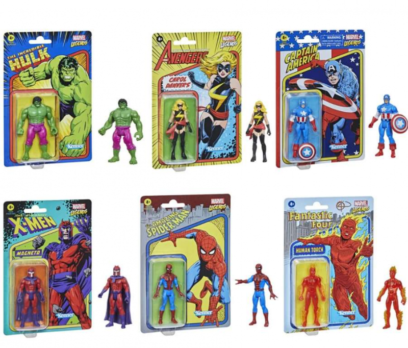 Hasbro Marvel Retro kolekcijas vilnis 1