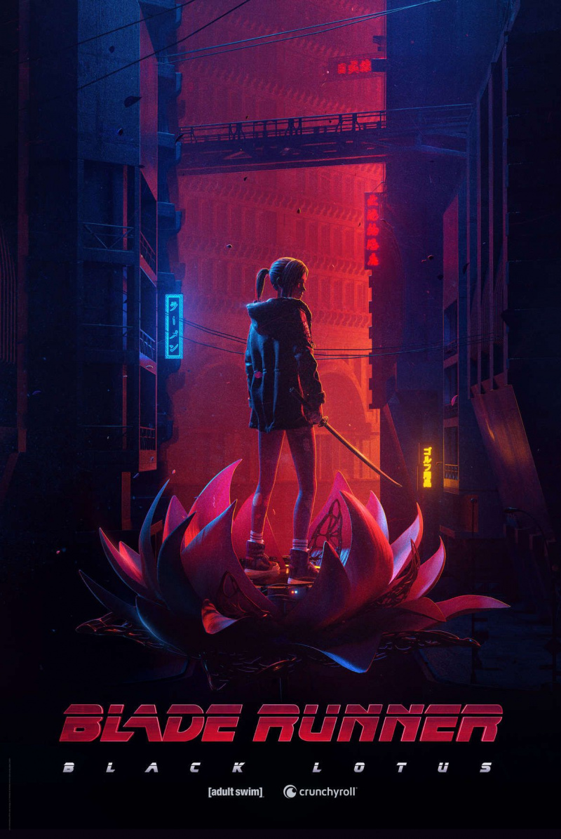 Comic-Con@Home: Blade Runner: Black Lotus дебютира с първи неоново осветени трейлър с нож