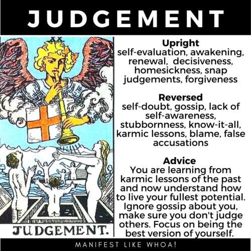 The Judgment Tarot Card Meanings & Symbolism (Major Arcana, Rider-Waite)