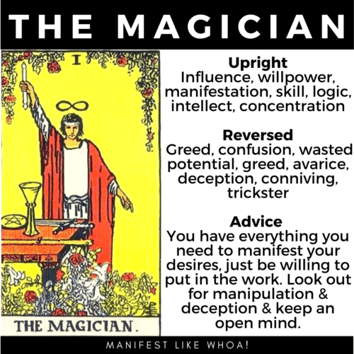 Tarotkorts betydninger - The Magican (Major Arcana)