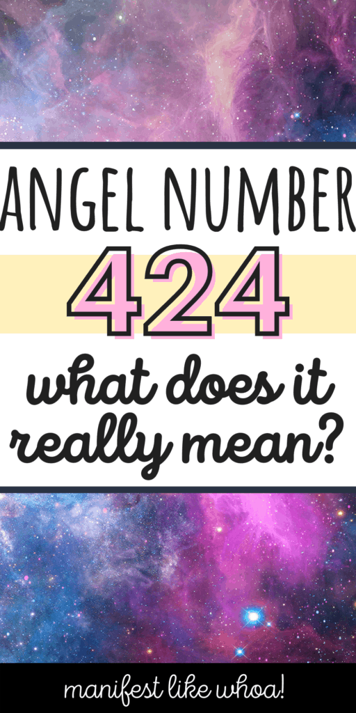 Angel Number 424 for Manifesting (numerology Angel Numbers & Law of Attraction)