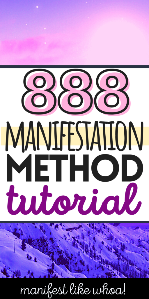 Kaip naudoti 888 pasireiškimo metodą ir suaktyvinti traukos dėsnį