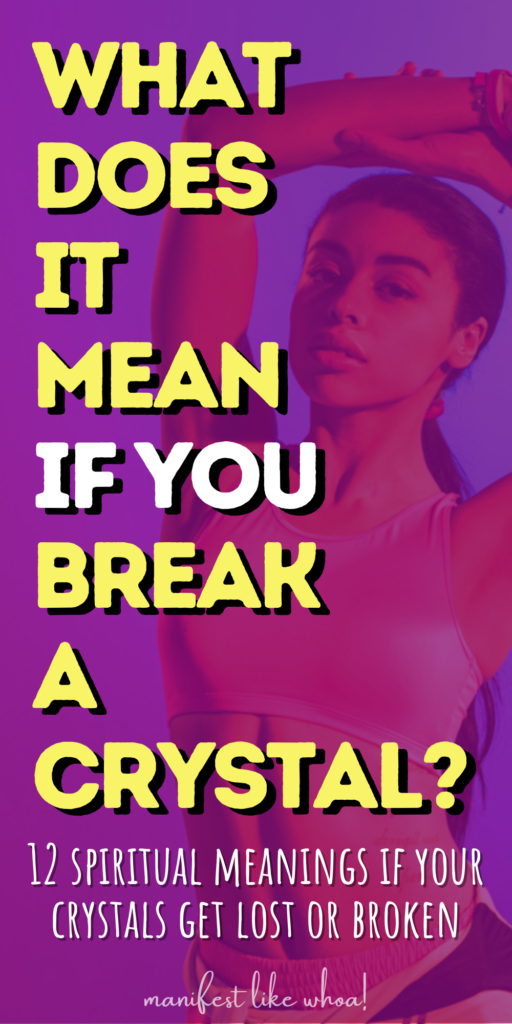 Kaj pomeni, če zlomite ali izgubite kristal? (Duhovni pomen)