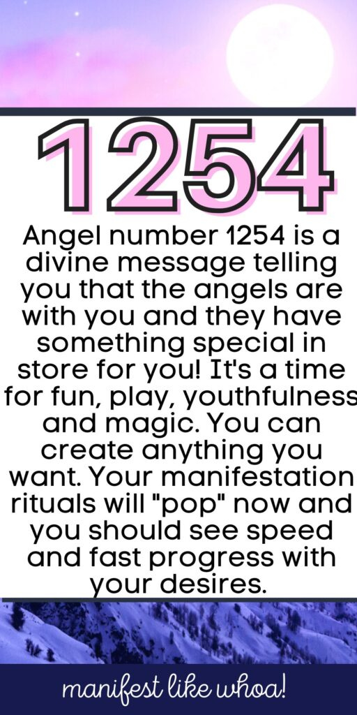 Ангел номер 1254 Значение и символика