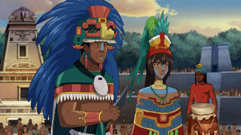 Onikso lygiadienis keičia tai, ką manote apie actekų mitologiją ir Mesoamerikos kultūrą, paversdamas tai anime