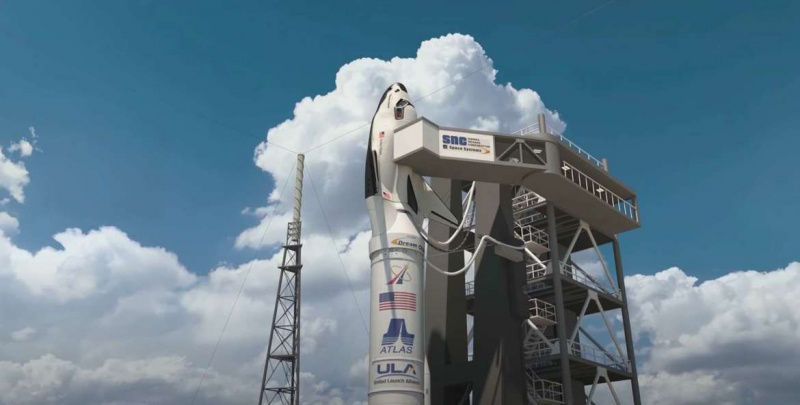 Το κομψό νέο διαστημικό αεροπλάνο της Σιέρα Νεβάδα αποβάλλει κάψουλες για τη διαδρομή με το λεωφορείο