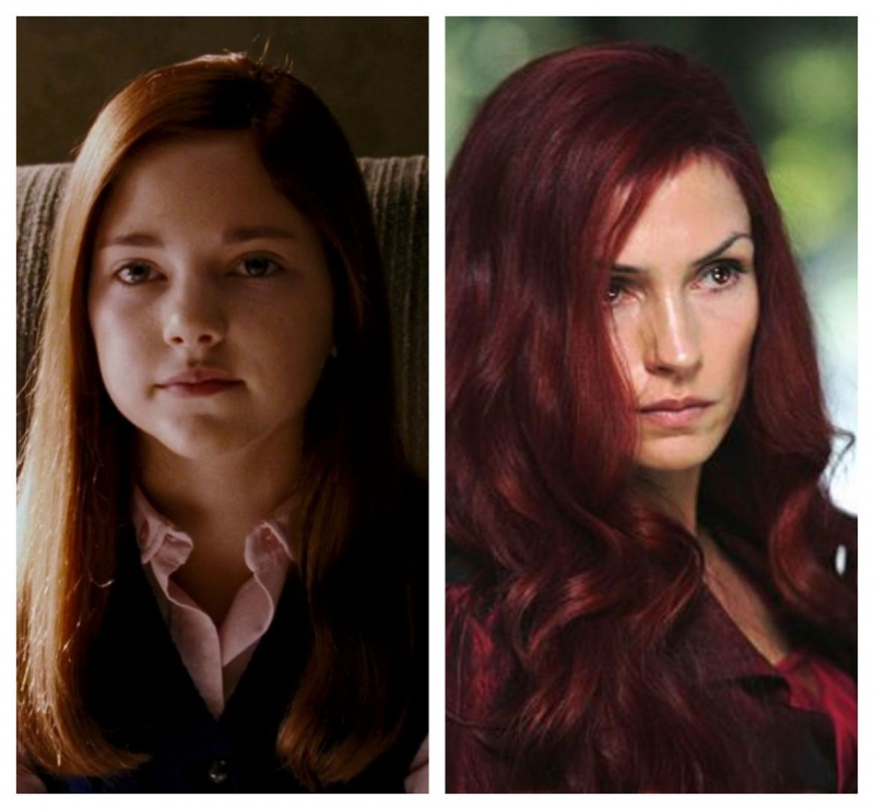 Young and Old Jean Grey, X-Men The Last Stand