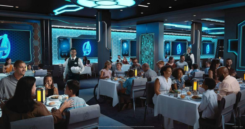 Pym osakesed õhtusöögiks! Disney Cruise'i film 'Avengers: Quantum Encounter' võimaldab teil söömise ajal asju kokku hoida