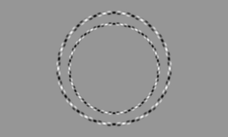 Можете ли да накарате мозъка си * да не вижда тази кръгова илюзия?